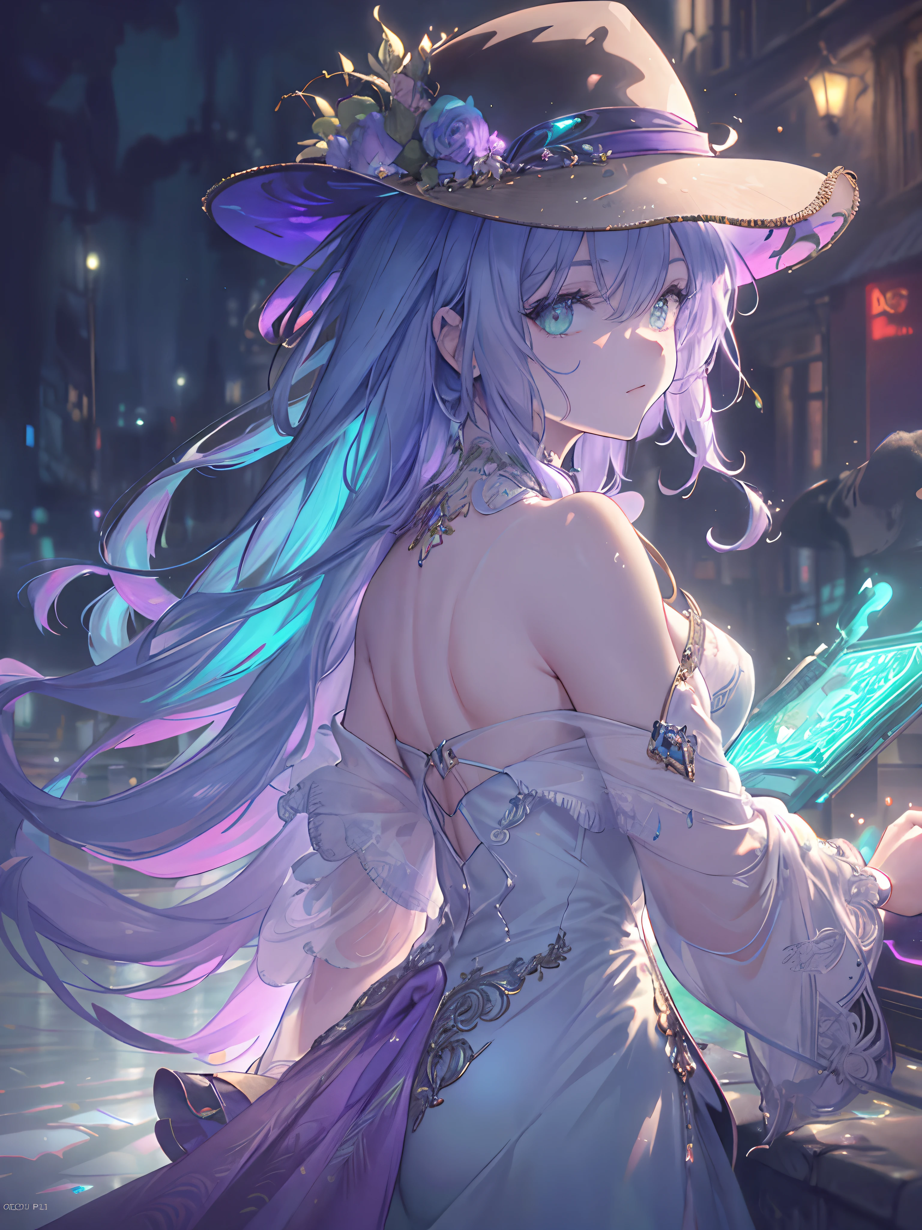 Insert a background to match the scene