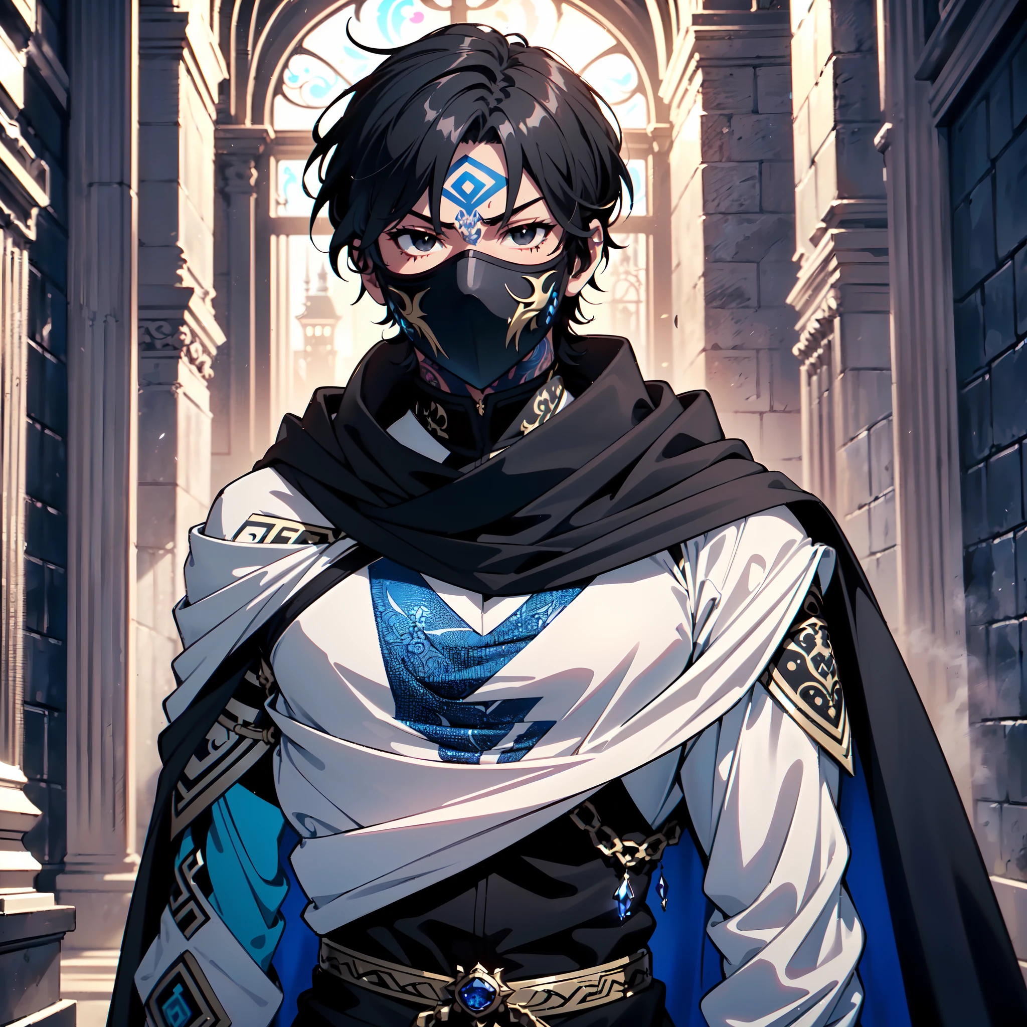 128K Ultra High Definition,
128K Ultra High Quality,
128K Ultra High Resolution,
Best Definition,
Best Quality,
Best Resolution,
Perfectly Detailed,
Perfectly Designed,
Extremely Detailed,
Extremely Designed,
Hyper Detailed,
Hyper Definition,
Hyper Quality,
Hyper Resolution,
Masterpiece,
(((Anime))),
Body Shot,
(((Boy))),
Handsome,
Muscular Body,
(((Black Short Hair))),
(((Black Eyes))),
(((Hyper Detailed & Perfectly Designed With Ultra High Quality Blue Sapphire Engravings & Jeweled Tattooed Ninja Armor With Mask & Cape))),
(((Inside Of Medieval Royal Palace Background Scenery))),