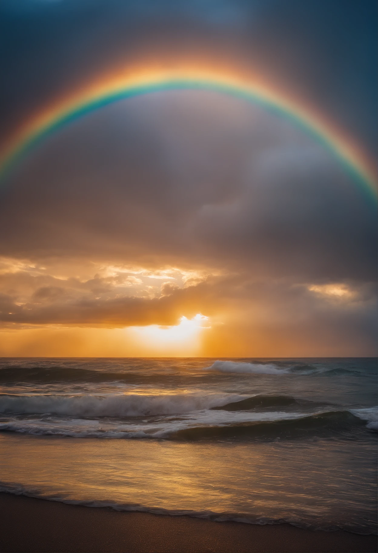 Close up of iridescent circle in the sky, ethereal rainbows, Rainbow clouds, A very colorful heaven, Rainbow clouds, Holy Light Halo, sunny rainbow galaxy stormy sea, Rainbow in the sky, Optical Synchrotron Halo, ethereal rainbow nimbus, Prism Halo, bright rainbow nimbus, a glowing halo, Iridescent sky, Heavenly Light, Beautiful images ever created