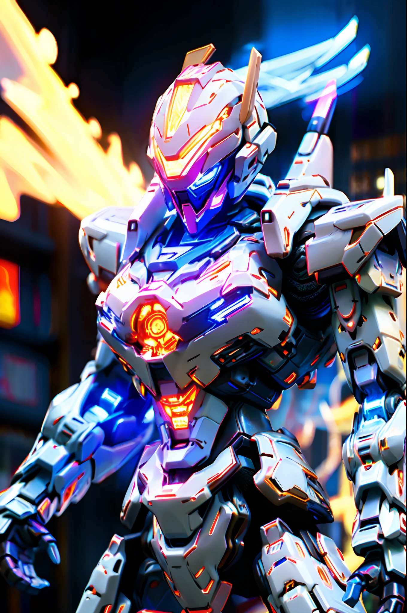 Sky Sky,clouds,holding a weapon,no_mankind,With a shining light..,,Droids,Boulyding,glowing_eye,mecha,science fiction,city,lifelike,mecha,High blaze battle scenes,Gundam Style,great masterpiece.,lifelike,In panoramic view, beautiful scenery..,Possibility of feasibility,miraculous,many colors,line, Not human...,It's a big robot...,With beautiful lighting...,For AIs like you....