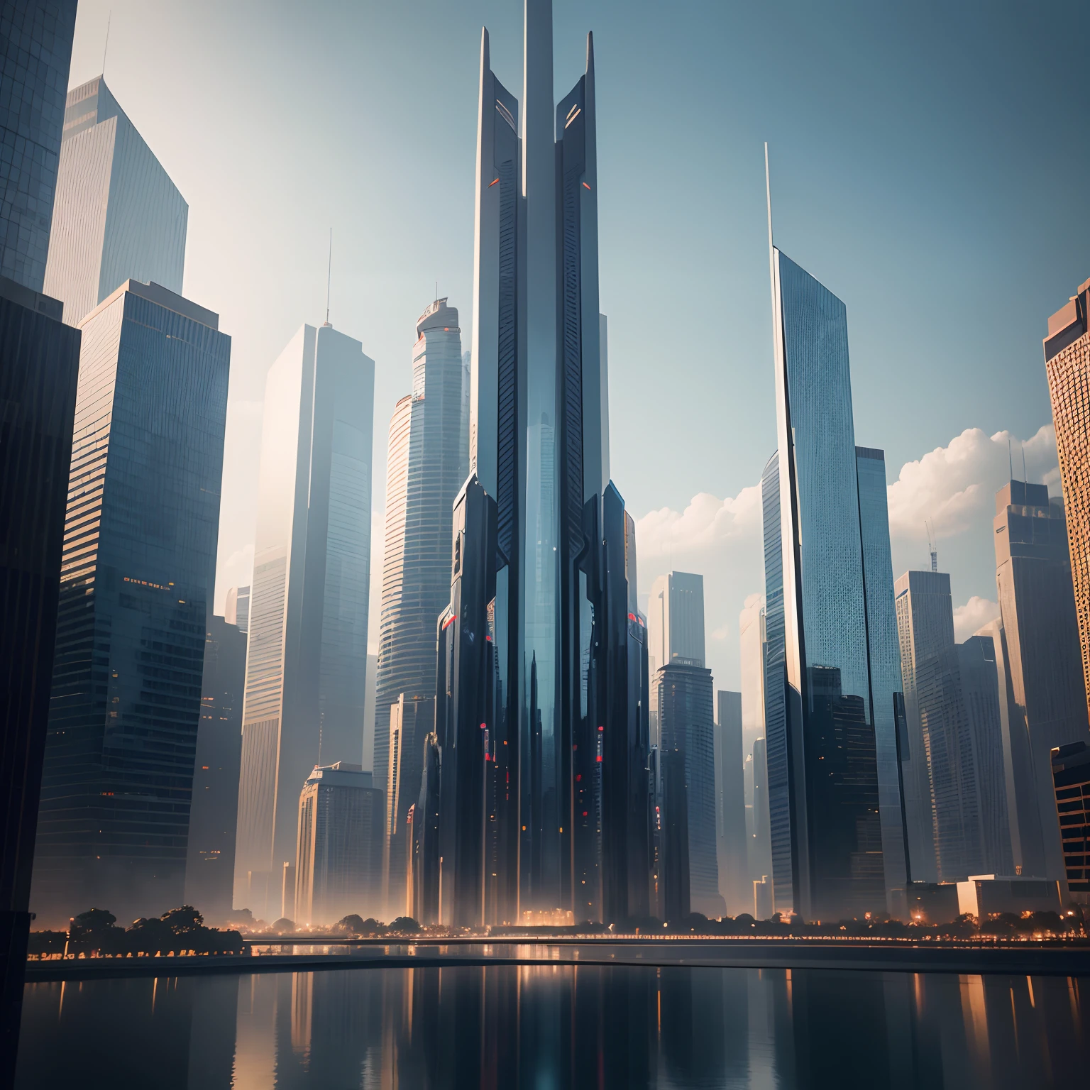 Best Quality,4K,8K,hight resolution,masutepiece:1.2),Ultra-detailed,(Realistic,Photorealistic,Photorealsitic:1.37),Cyberpunk,A futuristic world,Tall skyscraper,Earth,Sci-Fi Art,Imaginative,sci-fi fantasy,Futuristic city,High resolution,Futuristic glass-covered skyscrapers towering over the skyline