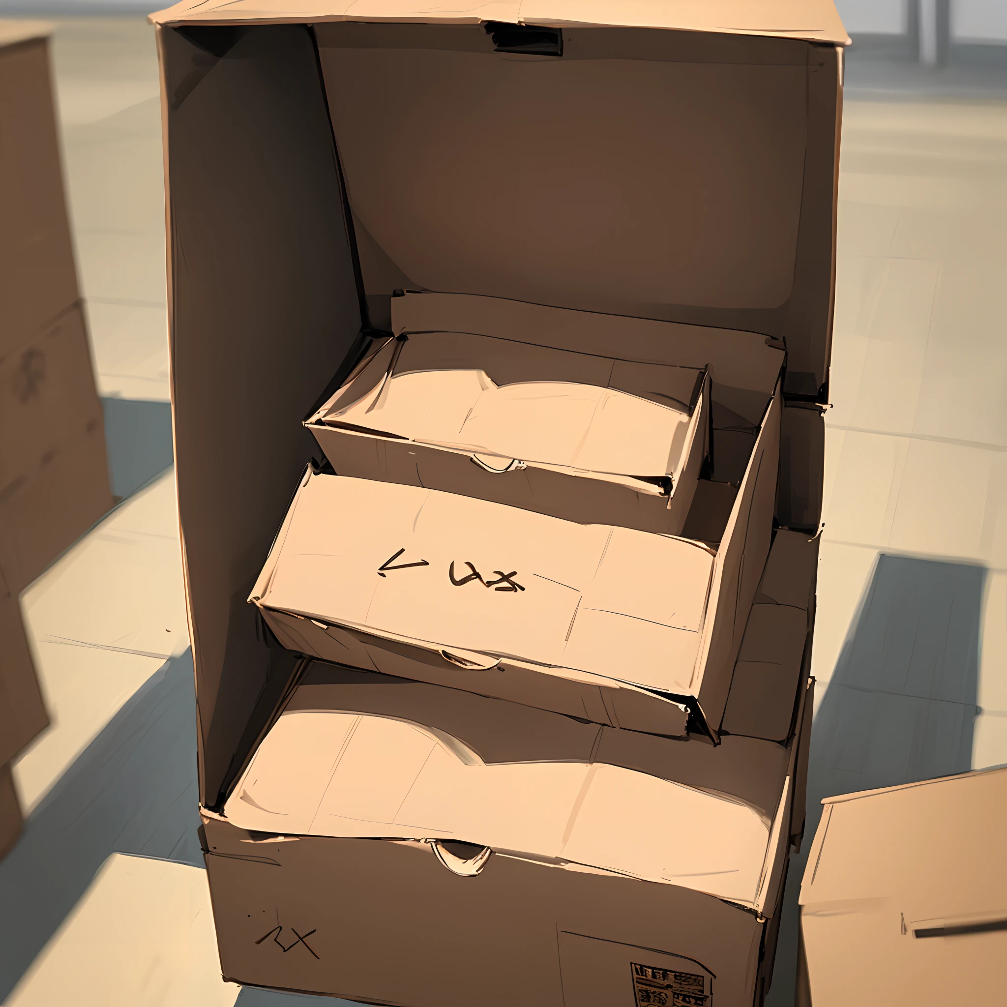 Generate an image based on this user name: box_me_up
