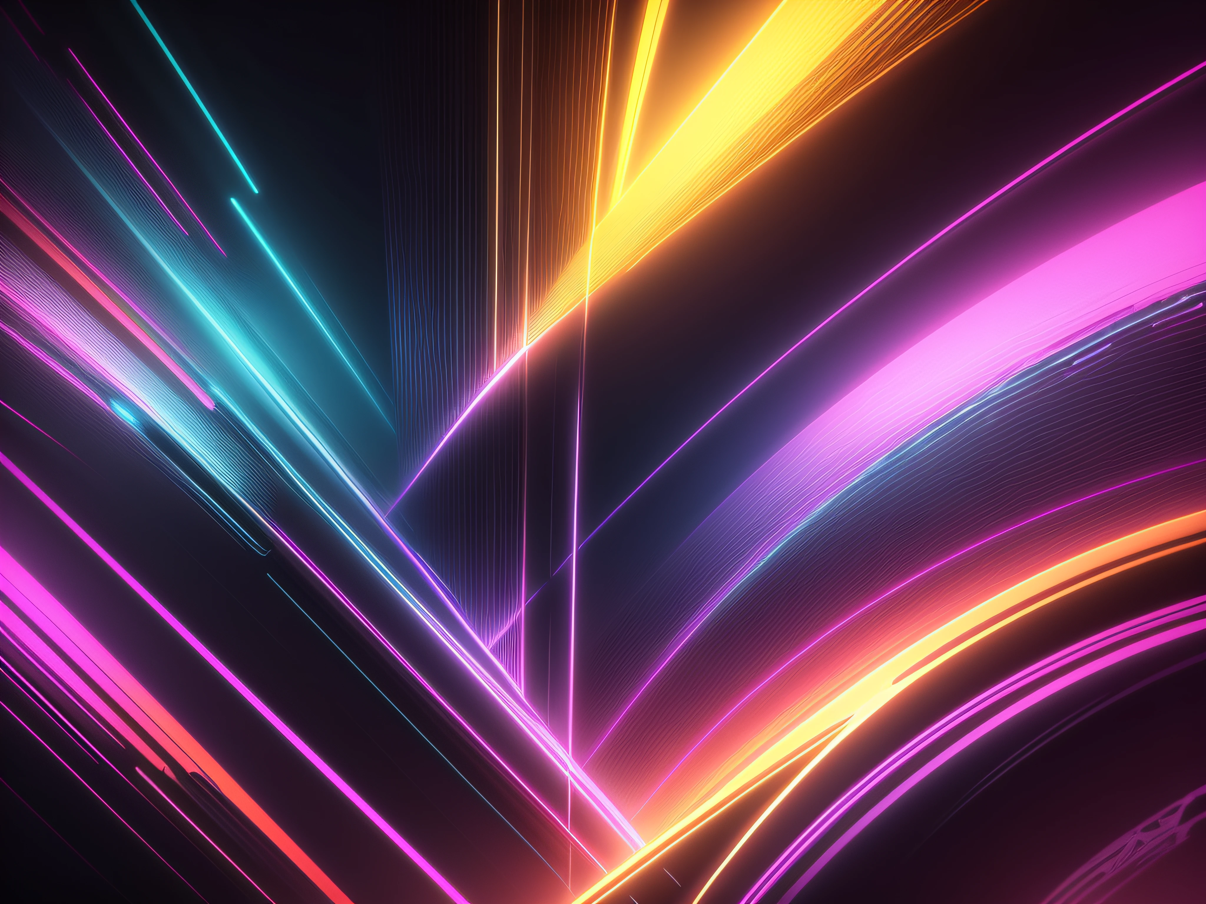 Neon abstract high resolution background, high detailed