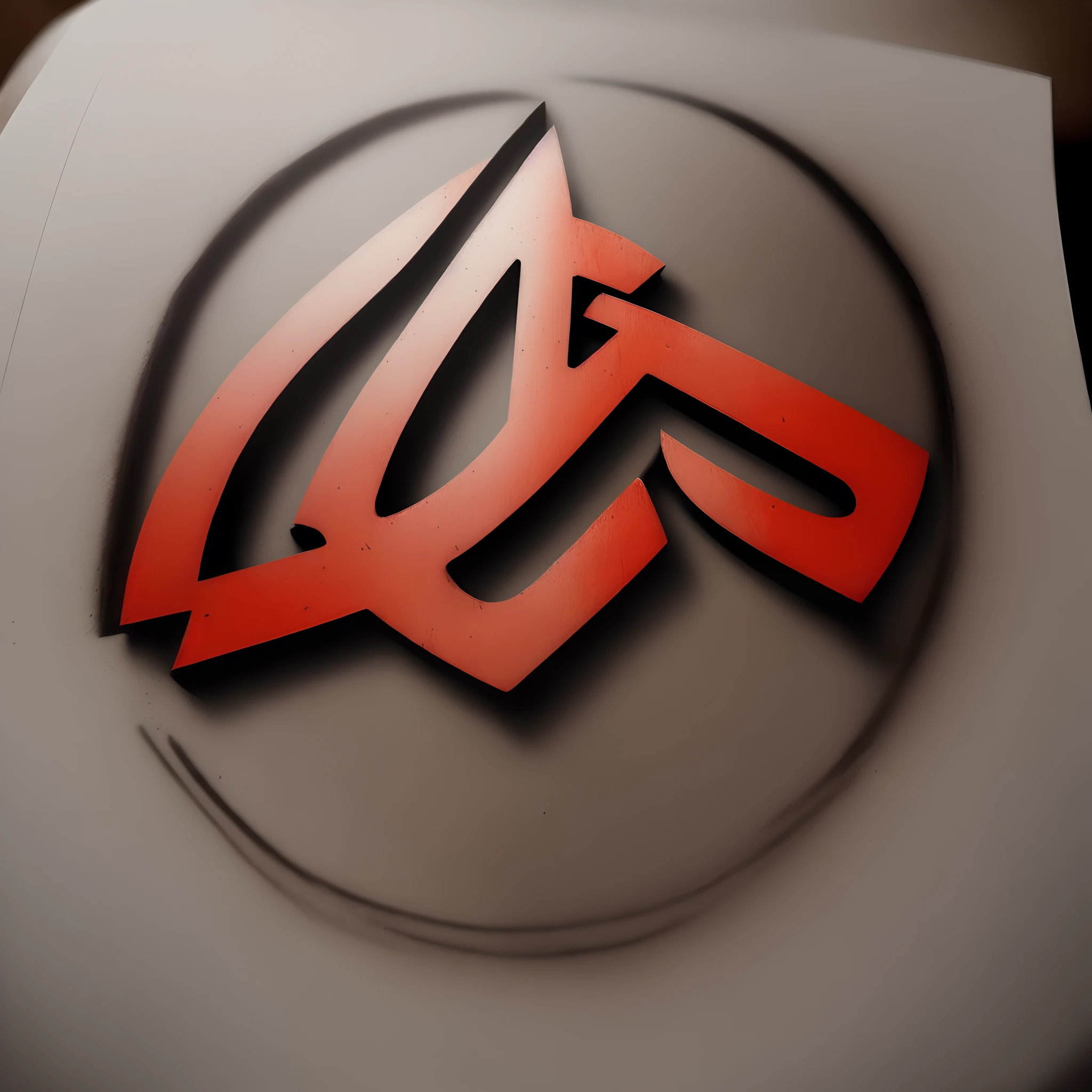 TNA symbol written in red