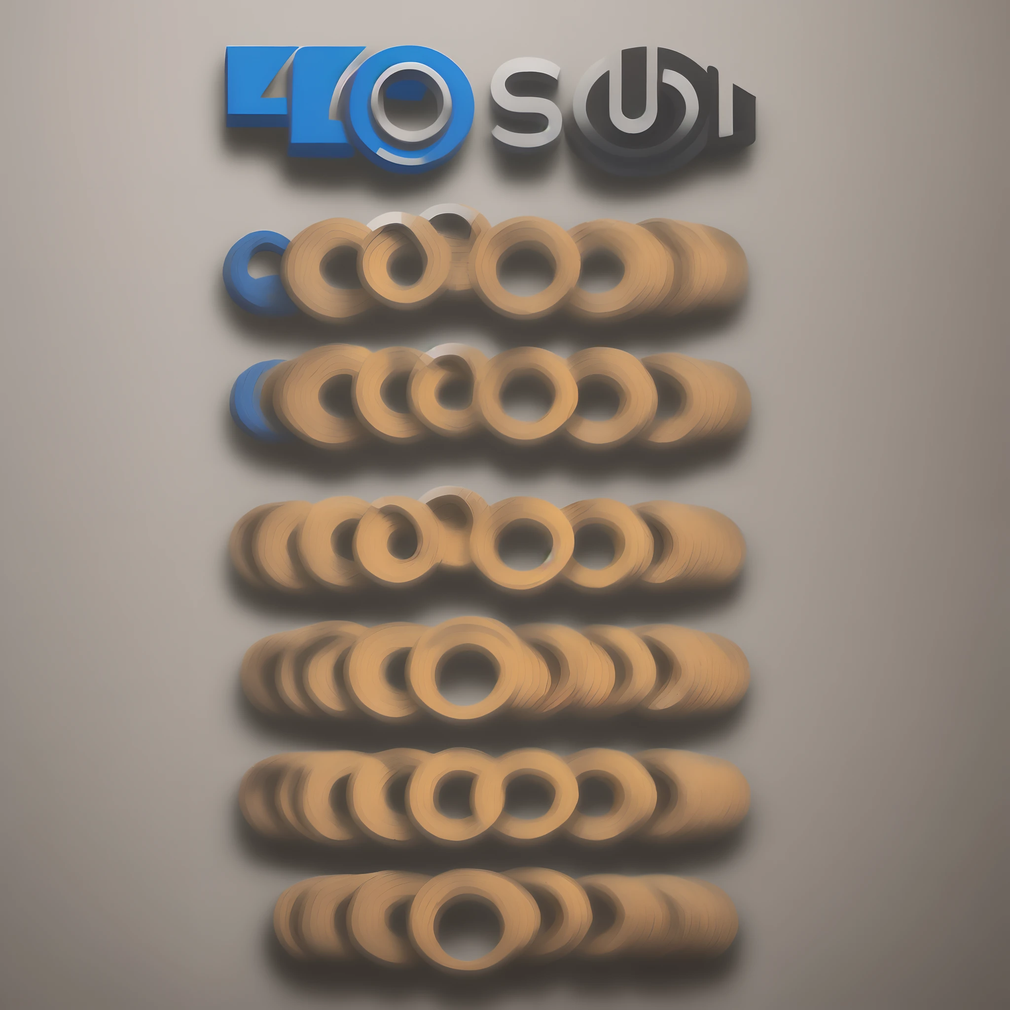 Logotipo Bolos D' Lu
