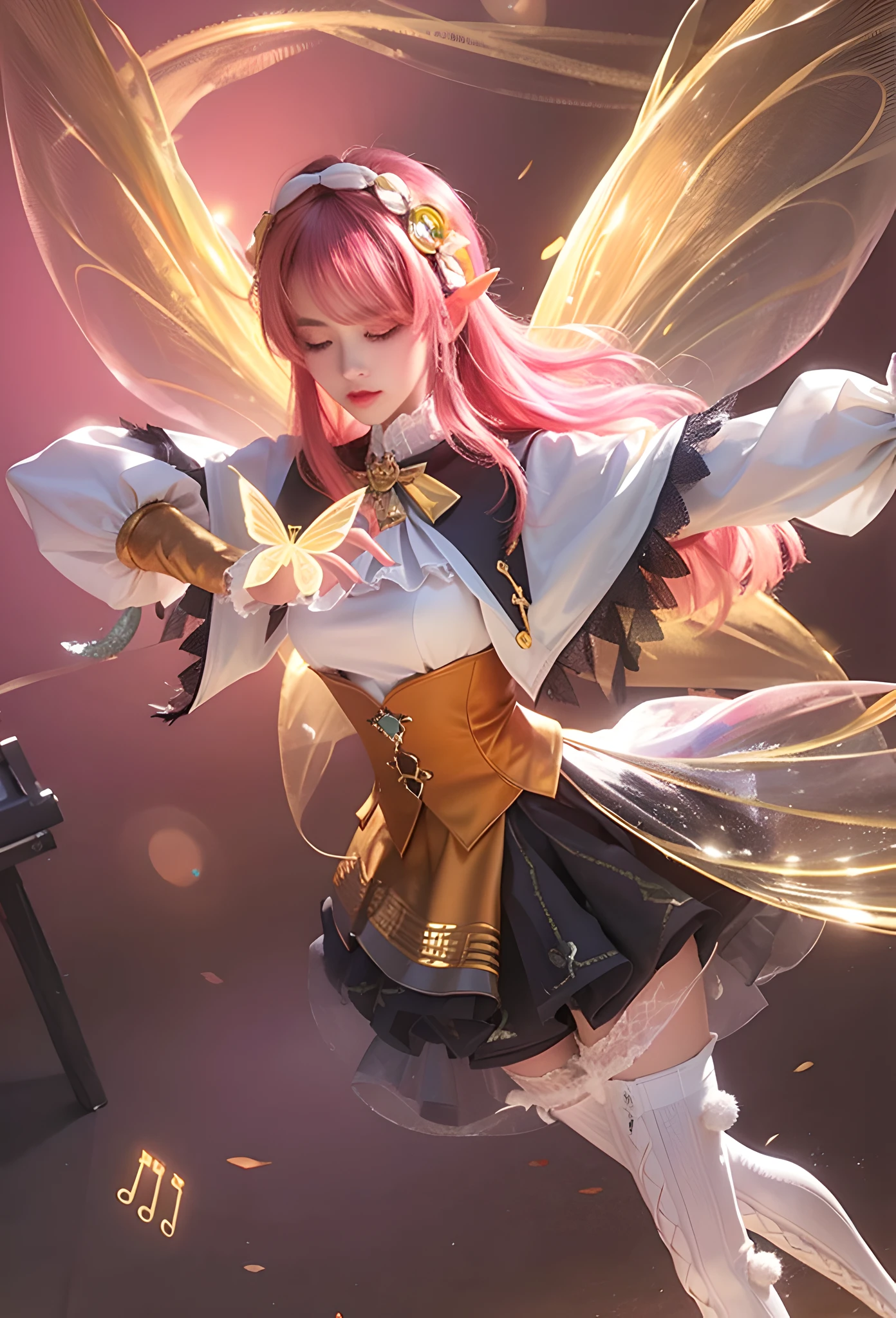 (photorealistic:1.4), best quality, masterpiece, ultra high res, 1girl, (detailed face:1.2), (detailed eyes:1.2), (detailed hair:1.2), (detailed clothes:1.2), 4k, (detailed color:1.2),