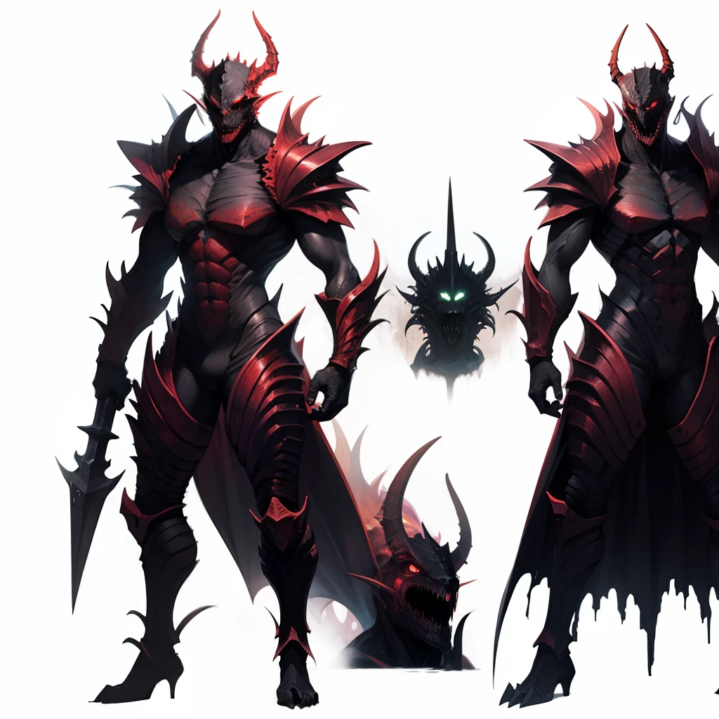 Diablo, alien dragon, full body, horror, hellish --auto --s2