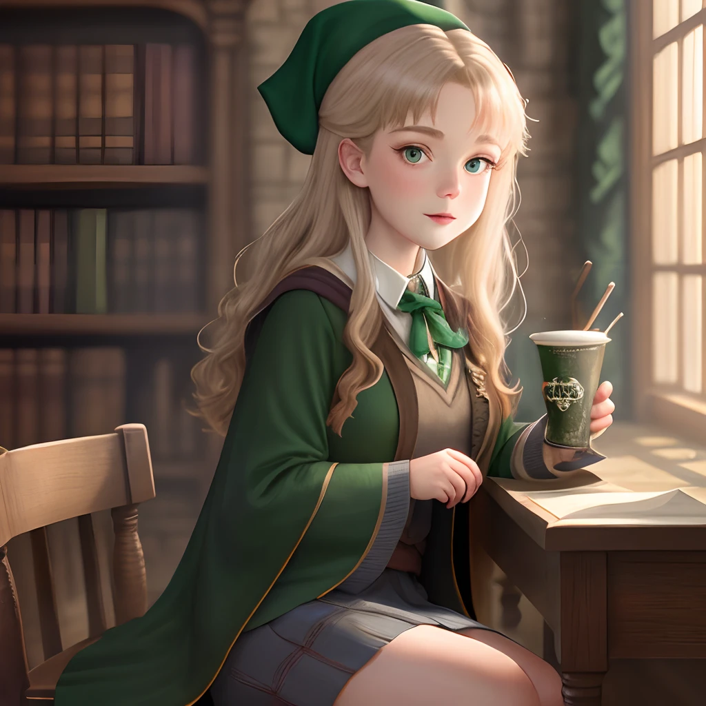 Jules leblanc if she was at hogwarts Slytherin
