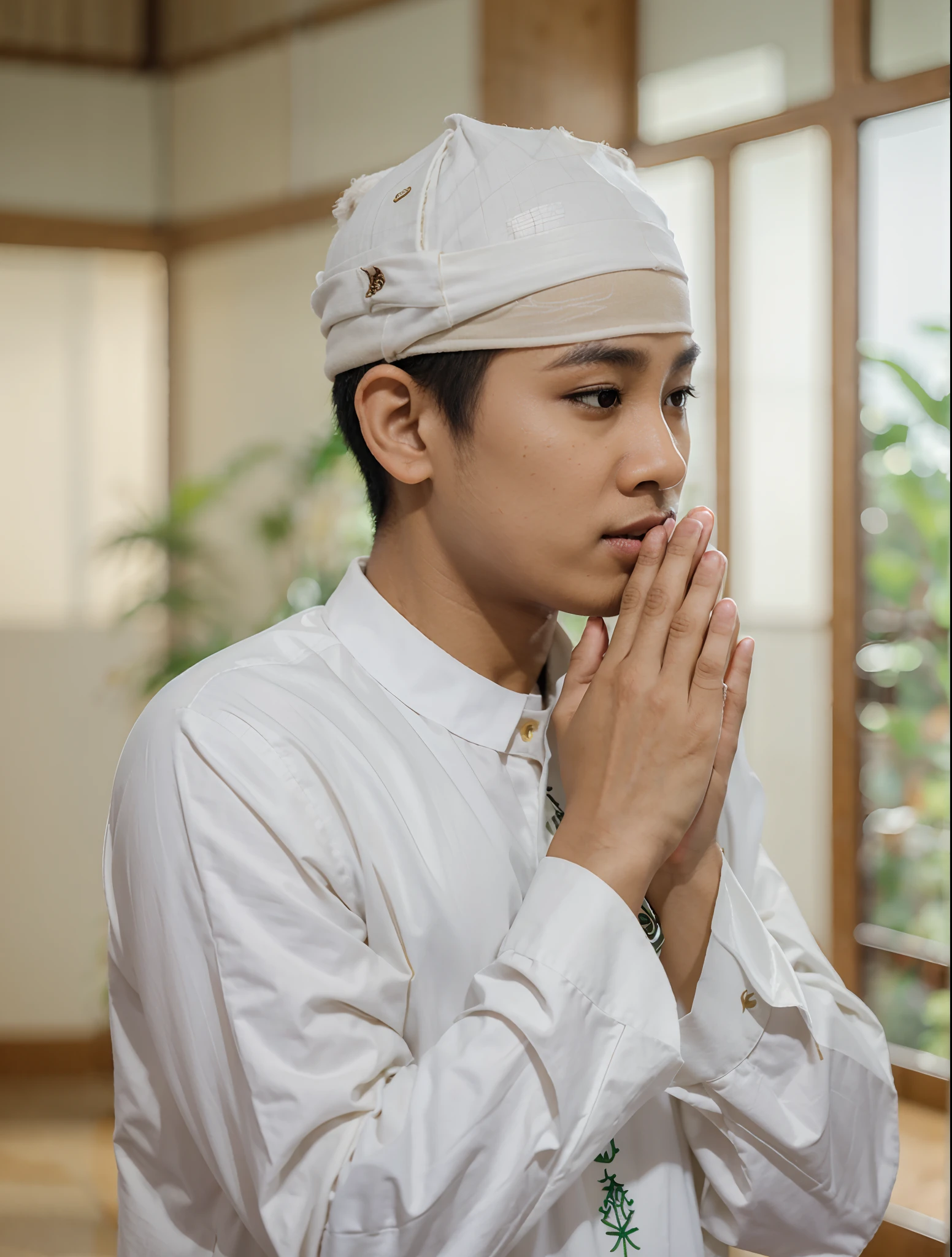 Background indoor, Bokeh, cahaya yang sempurna, Ruangan islami, Ruangan muslim, ruangan putih muslim