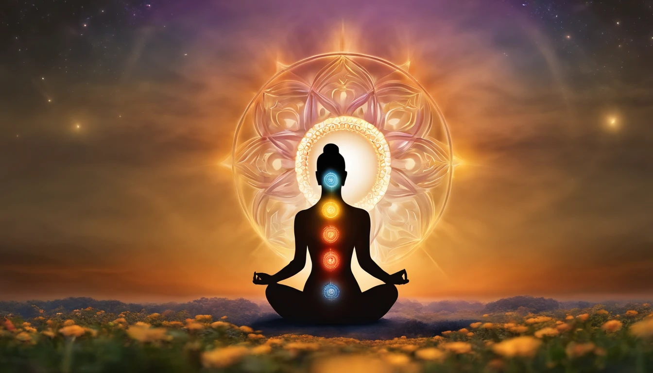 Black Hole goddess sitting in the lotus asana, Space goddess, mystical energy aura,portrait, masterpiece, 8k resolution, warp space background, Caza art, digital art