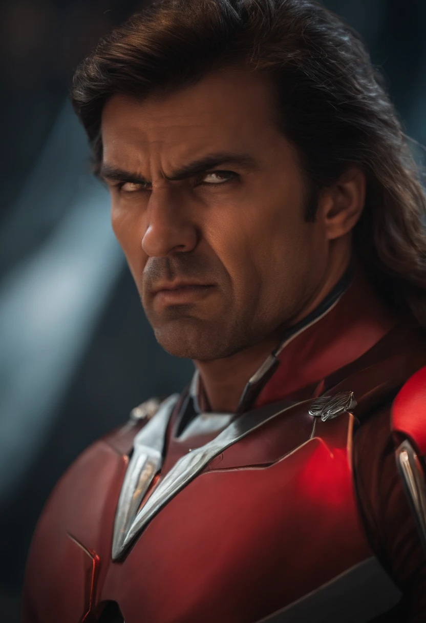 angry looking face