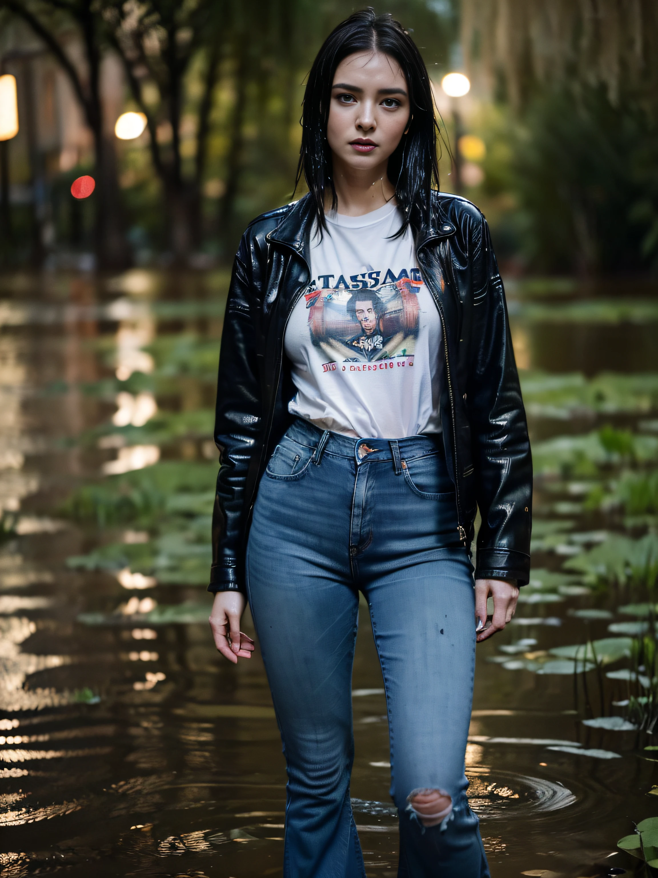 drowning in a swamp