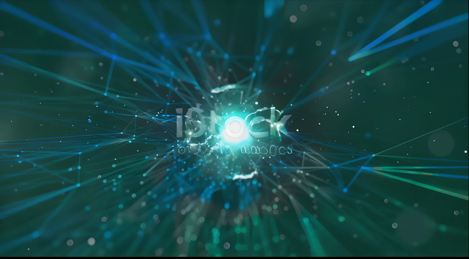 Close-up of green and blue light, translucent through the dark background, particles of light, 4K ray tracing, 4K ray tracing, Particle Explosion, particles floating, Particle simulation, Exploding Data Fragments, light particles, cyber background, Electric Aura with Particles, Flying particles, glowing particles, Futuristic background, Blue Particles, Blue Volumetric Light, Wires Background Ground