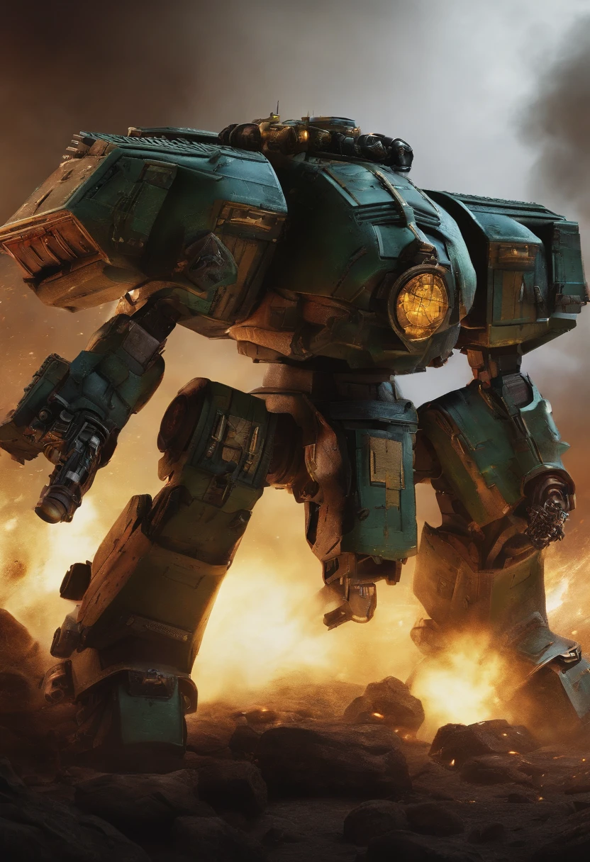 Battle of the Two Titans Emperor Class from Warhammer 40k