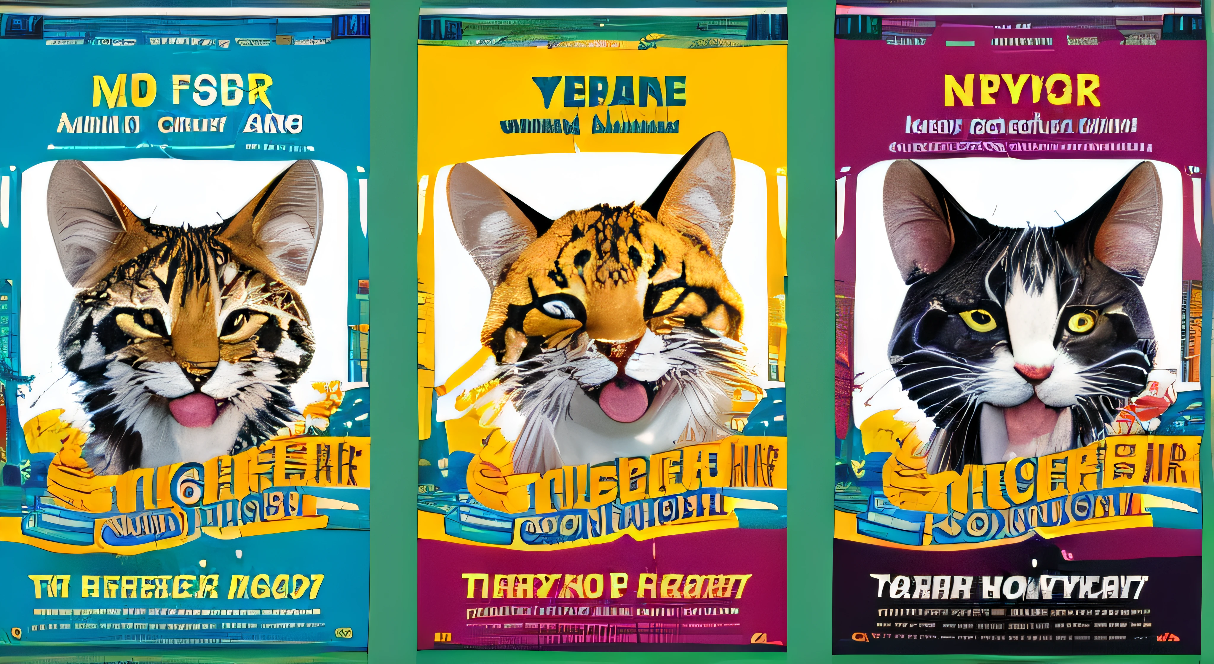 Funny animal theme banner design