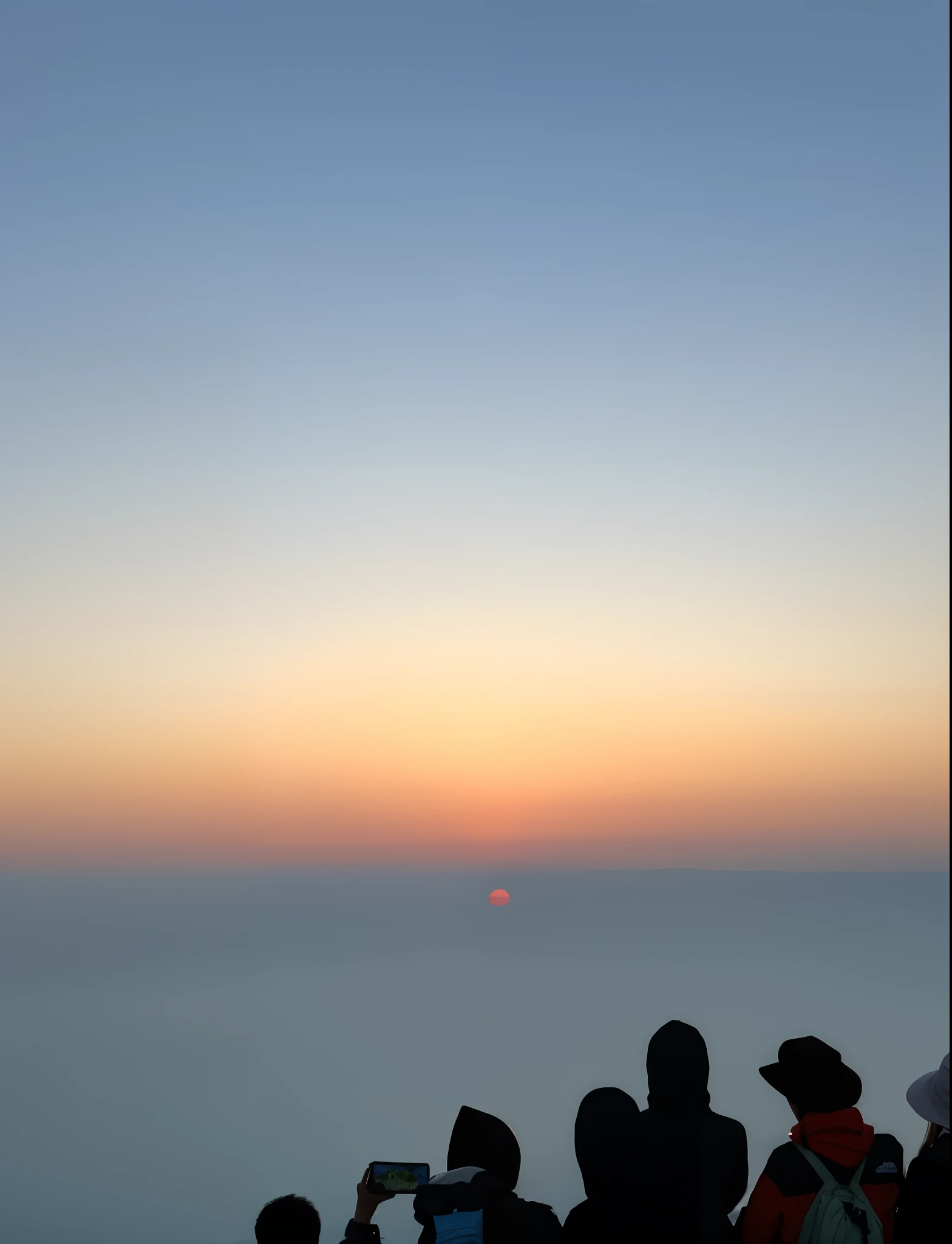 People watch the sun set over the sea from the mountains, during sunrise, late sunset, Sunset view, sun is in the top, With sunset, late sunset, Sunset in the distance, Sunset in the background, Sunset in background, The most beautiful sunset, during dawn, looking out at a sunset, sun setting in the background, At sunrise