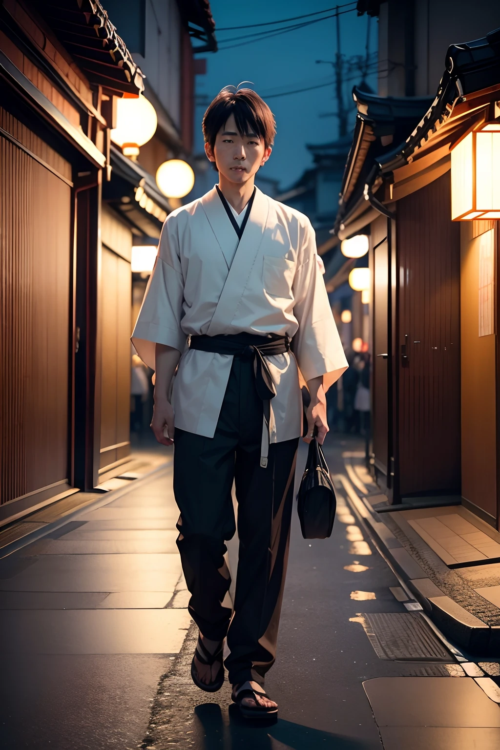Japanese Man 4k hdr Tokyo --auto