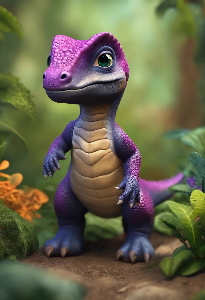 Baby Dino Cartoon 3 Colors