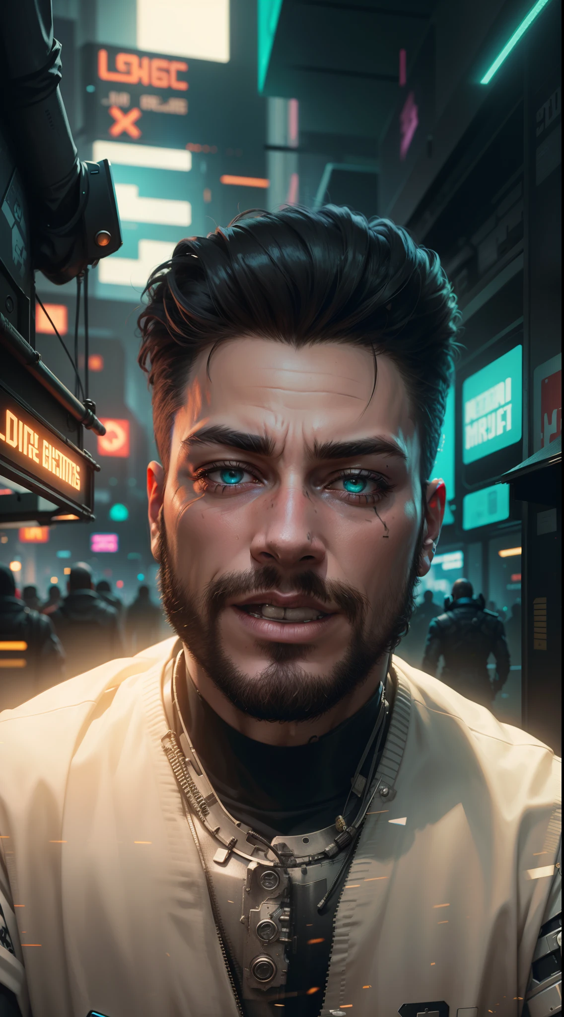 Cyberpunk, Dystopia, Futurist