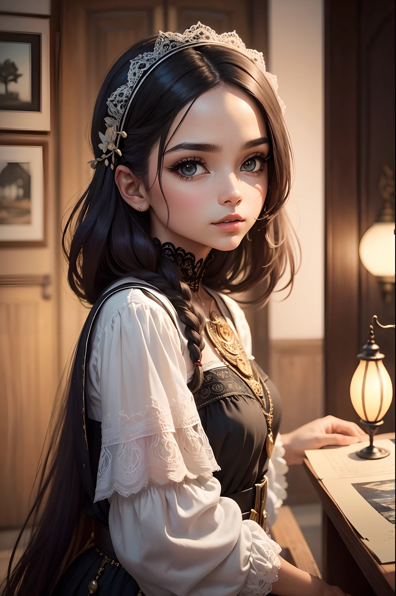por favor, 5 exemplos de uma jovem mulher, with the caratians of the Esther of the Bible