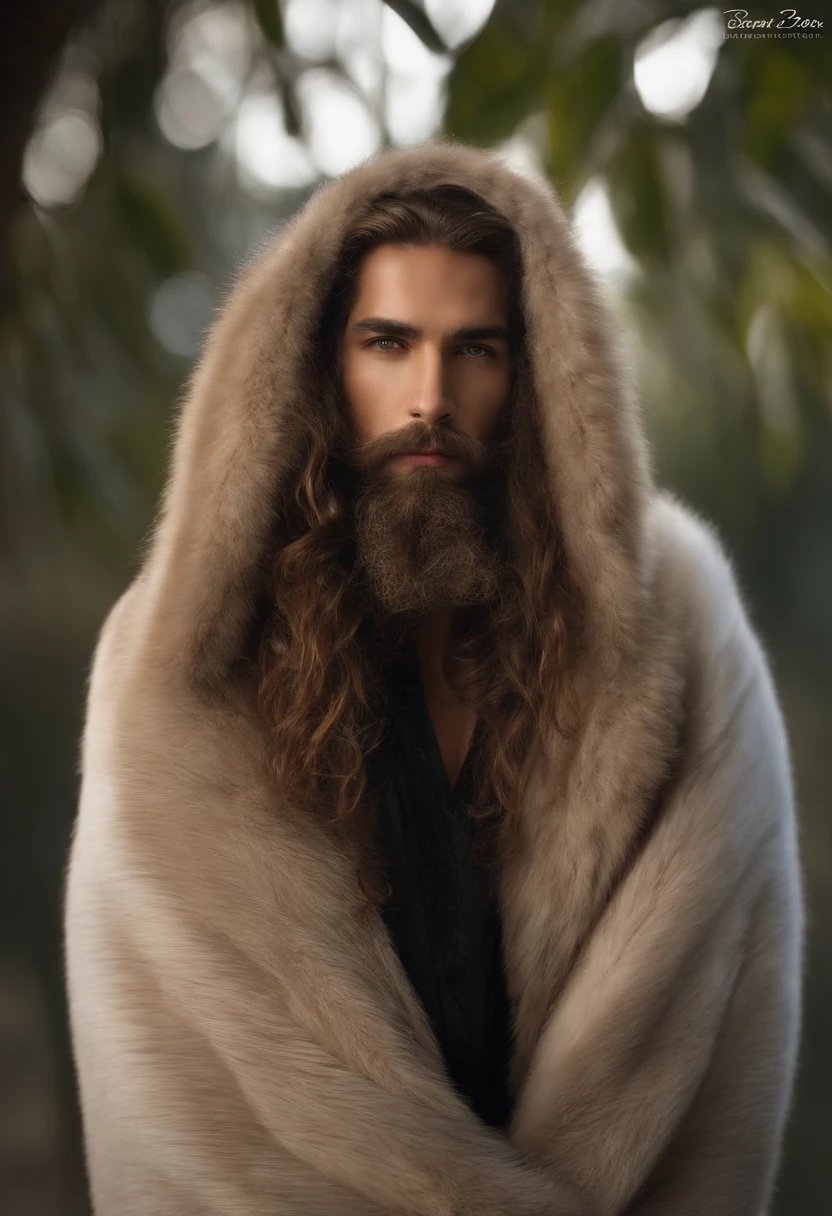 a melhor qualidade,Ultra detalhado,Realista:1.37,Homem bonito,rosto bonito,Olhos detalhados cor de mel,maxilar forte,Barba de palha,sorriso bonito,Fantasia chique,cabelo elegante,Furioso,Security Posture,cavalo,Visual cativante,bem arrumado,profissional,Template Appearance Style,Cores brilhantes,studio lighting,Tom de cor quente,Meio:retrato
