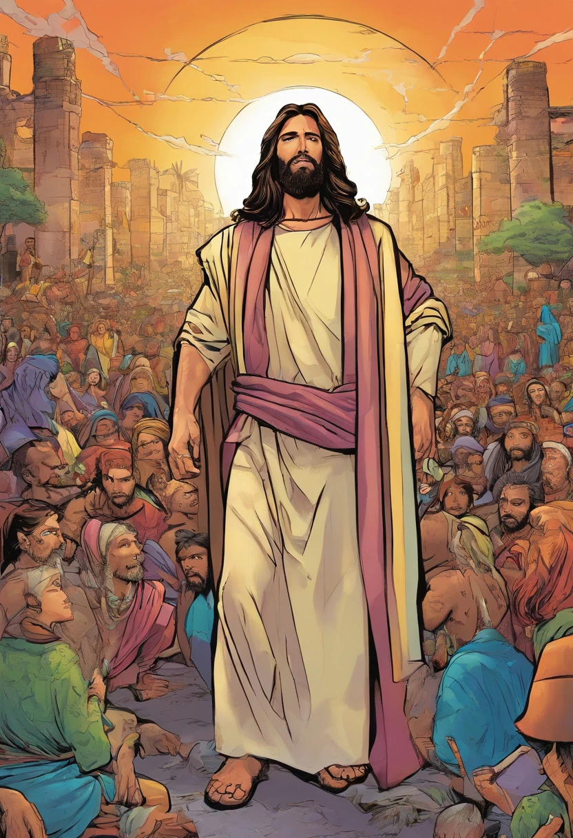 Jesus pregado na cruz