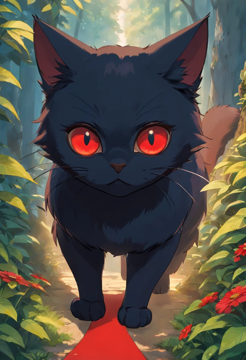 **
"(Best Quality,4k,8K,hight resolution,Masterpiece:1.2),Ultra-detailed,(Realistic,Photorealistic,photo-realistic:1.37),Dark Fantasy,Black Cat,red eyes,Red Shadow,berserk style,many eyes,black and red"