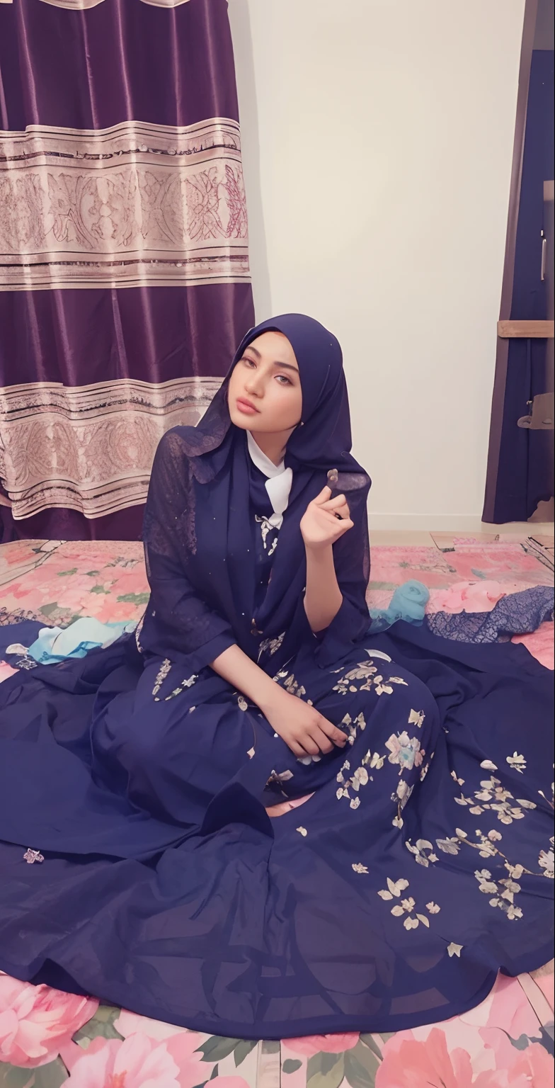 Make realistic hijabi girls with real face