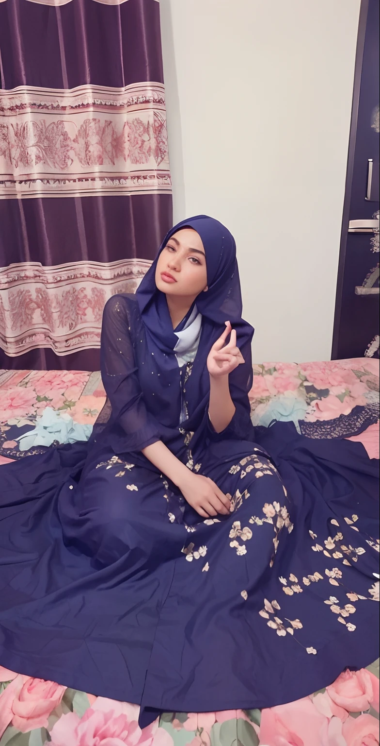 Make realistic hijabi girls with real face