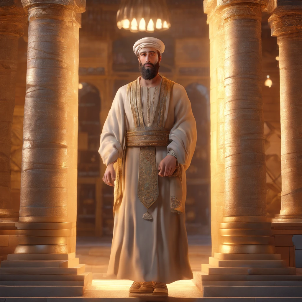 A young Jew who was taken to live in Babylon