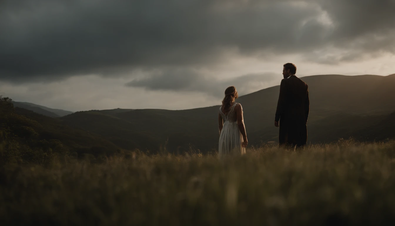casal de missionarios, biblia, ultra-realismo, 4k, cinemactic, detalhes intrincados