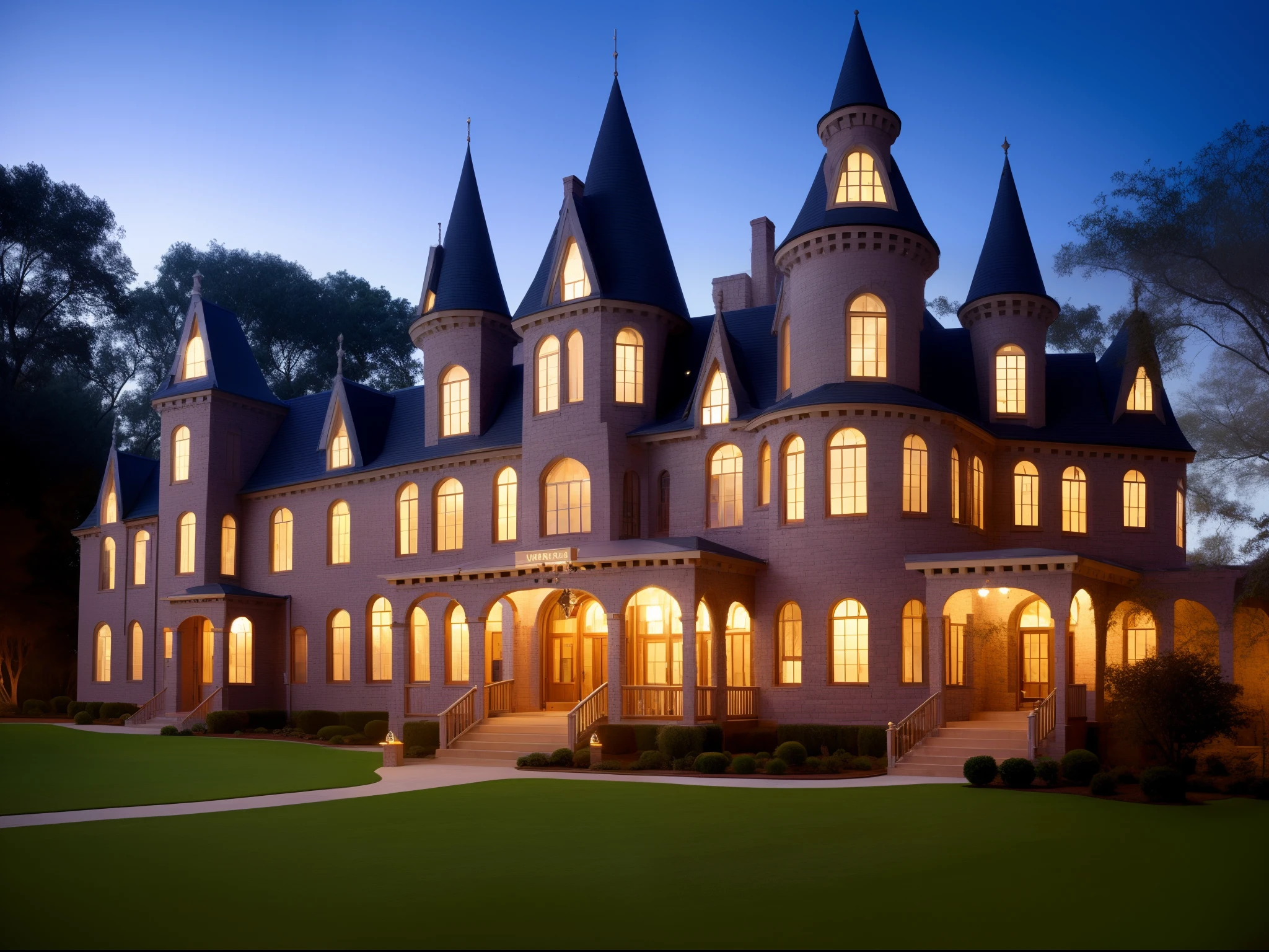 Magic School Schoolbuilding Magic Castle Spooky
Rhombic Dormitory
