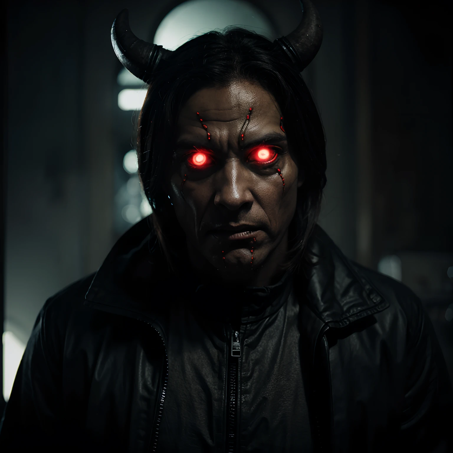 demon, horreur, machine