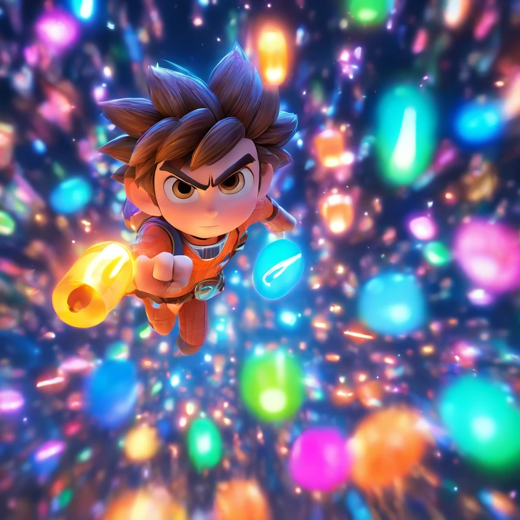 (Estilo Pixar),Modelo de quarto pequeno aconchegante, Modelo de personagem em miniatura, fonte de luz da direita para a esquerda, Rum lighting, fonte de luz da direita para a esquerda, (ISO distance vision), (de cima para baixo), Realistic proportions, Post-processing, ((perspectiva ortogonal)), Super Detalhe, Realistic, super realistic, photoreal render, Cor irridescent, Glitters