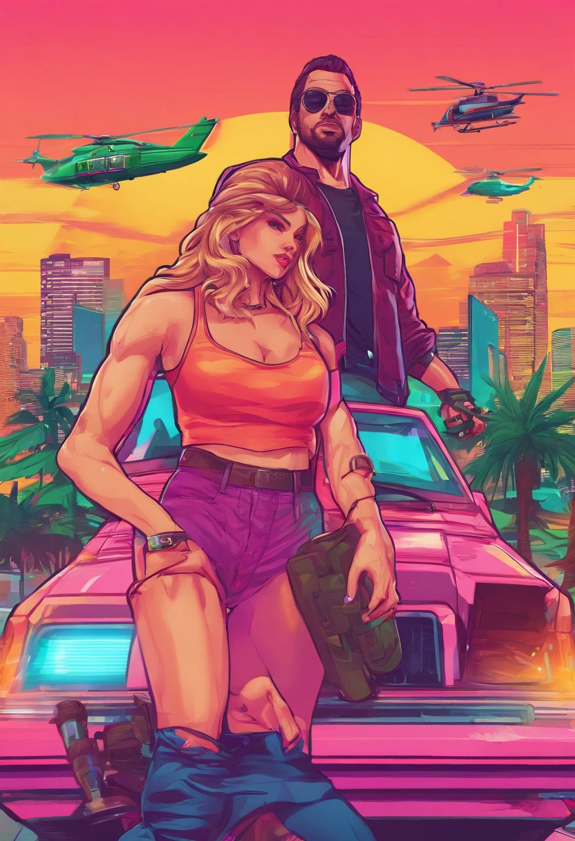 Glassmorphism, GTA 90s vibes