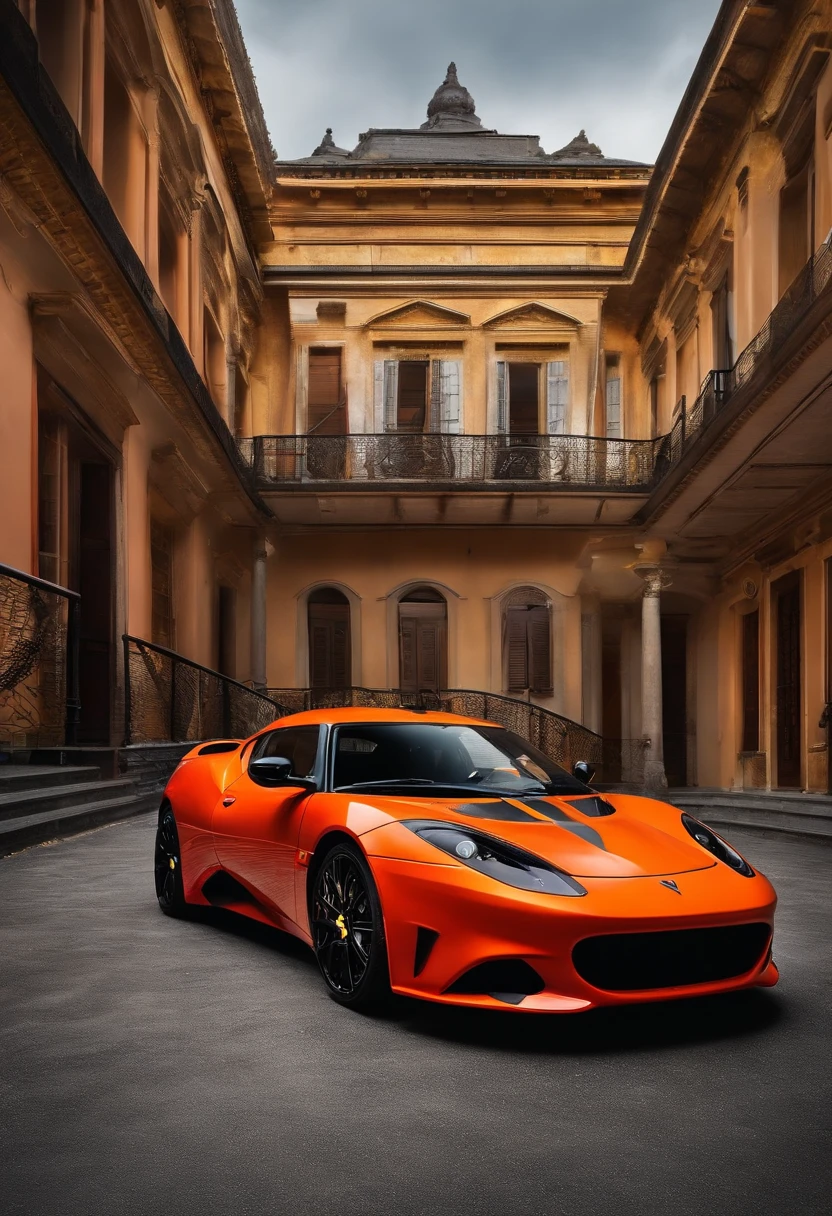 puma gts com traseira e parachoque da lotus evora