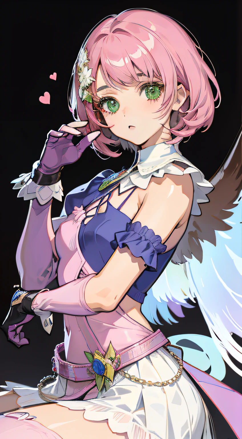 1 girl in, purple color  hair、Purplish pink eyes that dreamers desire, (Blonde hair) , small stature, Colossal tits, Lori, (masutepiece:1.2, Best Quality), (finely detailed beautiful eye: 1.2), (beautifull detailed face), (perky chest:1.1), (pointed chest:1.0), (cakes magazine cover:1.3)，(Best Illumination, extremely delicate and beautiful), sexy pose,make a cocktail , in a bar counter, ((Cinematic Light)), Dramatic light, (Pale white background:1.5), Short bob hair（1:3）、Ultra Contrast、Braid a little around the ears, White long dress、only has 5 fingers、Her pussy is visible through the white thong、Wet pants、You can see inside your underwear、full of sweat、mocking look、diaper、nffsw,Arms crossed、grab the arm、Shoot from below,Best Quality、Large breastuscular pussy、Pubic hair,high-level image quality、hightquality、8K,perfect hand、5 fingers、finger pin、Perfect Finger、T back、Naked、noise cut、bullet hand、Her hair color should have been a brighter purple.The skirt part is also carefully expressed..、Purple skirt、the skirt is floating in the wind、Dark purple panties、Pubic hair majority,(with sparkling eyes and a contagious smile),open mouth,from below:1.2, highest quality, high resolution,Real World, Natural light,perfect Natural light, Looking at Viewer,
