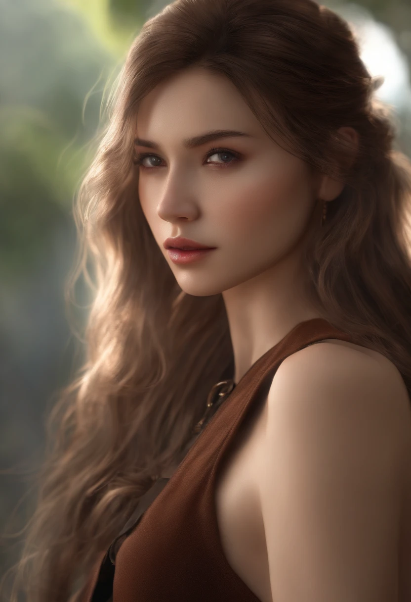 ((photorealistic lighting, Top Quality, masterpiece: 1.3)), Clear Focus: 1.2, 1人の女性, Perfect Body Beauty: 1.4, Slim Abs: 1.1, ((Sword head, larger: 1.3)), (Accelerate: 1.4), (Outdoor, natta: 1.1), the street, Ultra Slender Face, Thin eyes, Double eyelidd, Valley exposure, Unbelievably absurd, Messy hair, Floating head, 8K