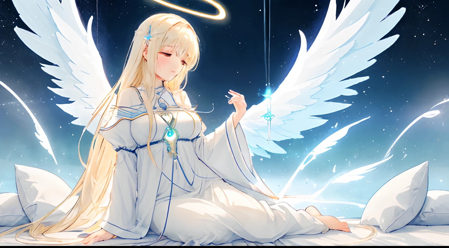 (guardian angel),(ASMR Role Playing Game),angels,Halo,Disembodied beings,Gentle whispers,Soothing Voice,feathered wings,Glowing glow,Healing Hands,Caring Presence,Soothing aura,dreamy atmosphere,Soft harp music,celestial,Divine intervention,Safety & Security,Restful sleep,Soothing Presence,Stress relief,Positive energy,Serene surroundings,Tranquil environment,Angelic Whispers,Relaxation and tranquility,Whispered Affirmations,Emotional support,Soft Guidance,Guiding Light,Spiritual Connection,Deep Relaxation,Mental well-being,Inner Peace,Warmth and coziness,Embrace of Love,A gentle touch,Light-filled dreams,Healing Energy,Mindfulness Meditation,Angelic Visitation,Soothing sensations.