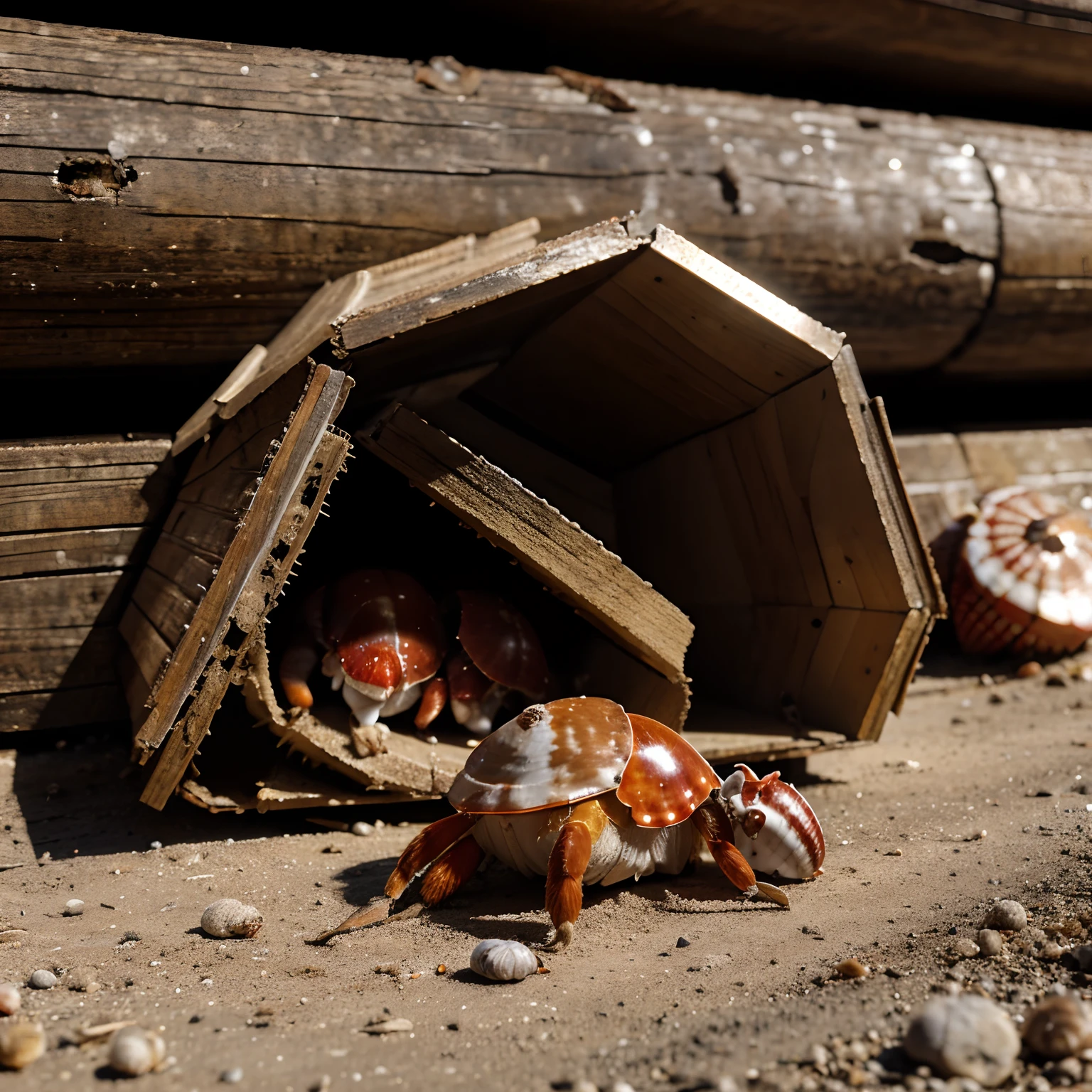 Hermit crabs