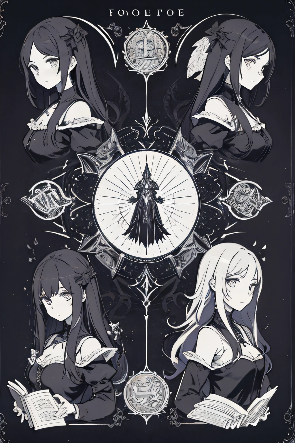 grimoire motifs front and back