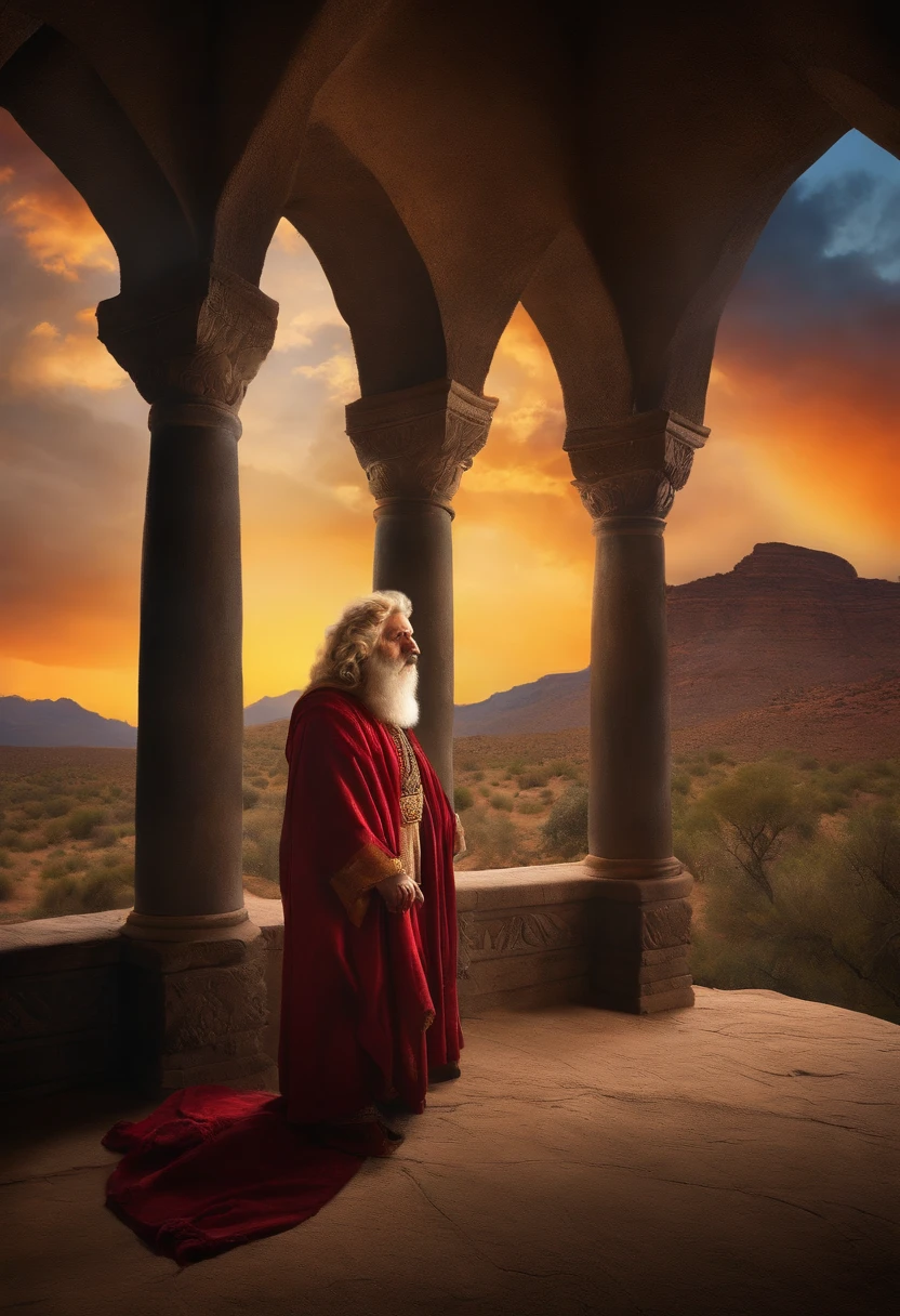 BIBLICAL CHARACTER DANIEL IN THE LIONS’ DEN