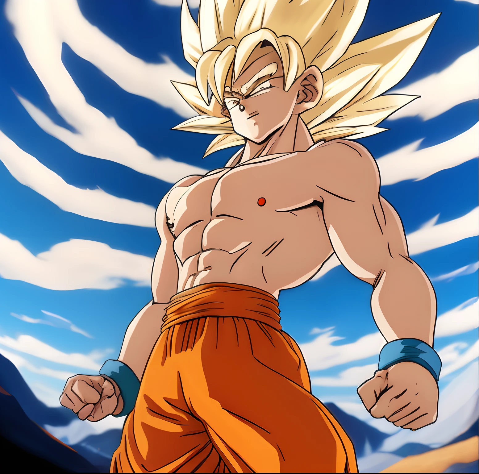 Goku naked