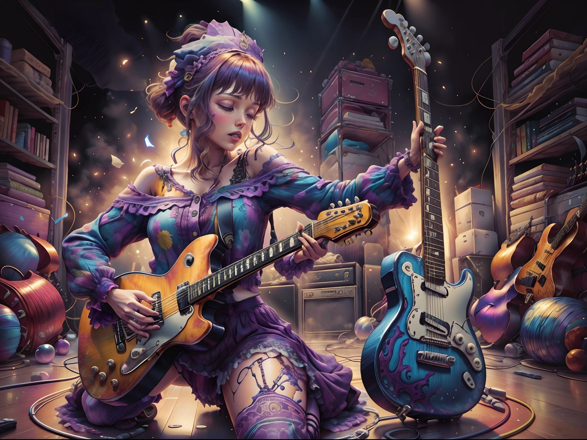 Nain guitare dance
