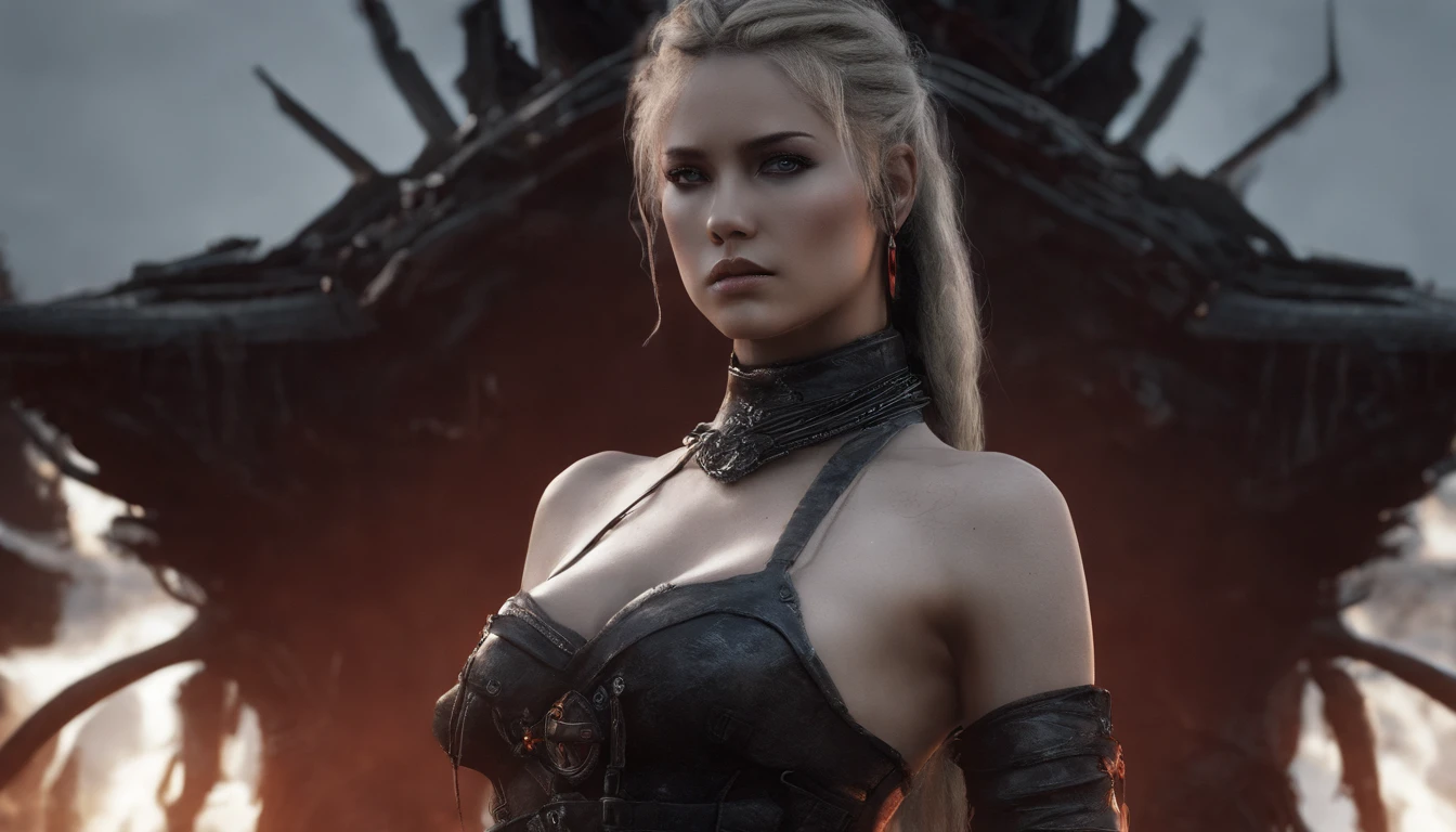 8k, best quality, real picture, intricate details, ultra-detailed, ultra highres, depth field,(photorealistic,realistic:1.2),masterpiece,photo of european girl, susan storm, blue eyes, blonde hair, (bruise, , torn clothes, blood:1.3), ripped outfit, clothing cutout, blue leotard, white thighhighs, white gloves, superhero, solo, sun, blue sky,best quality, realistic, photorealistic, (intricate details:1.2), (delicate detailed), (cinematic light), clear line, sharp focus, realistic face, detailed face,unity 8k wallpaper, ultra high res, (photorealistic:1.4), looking at viewer 