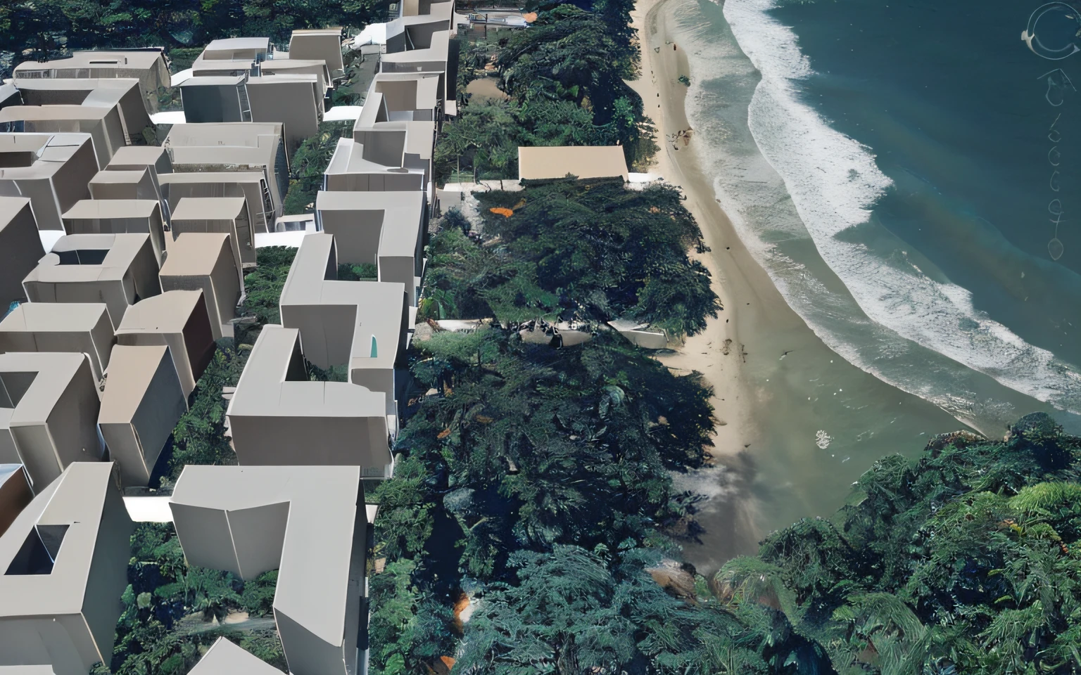 jardim cidade, tropical, cidade, jardim tropical, cidade, paris, 夏天, praia, montanha, mar