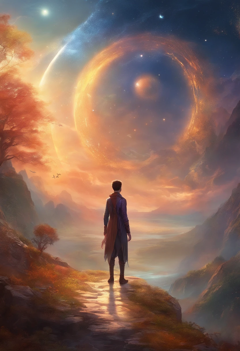 The Mysterious (boy), Looking straight into the soul, Sly look, in space, paradox, in time and space.