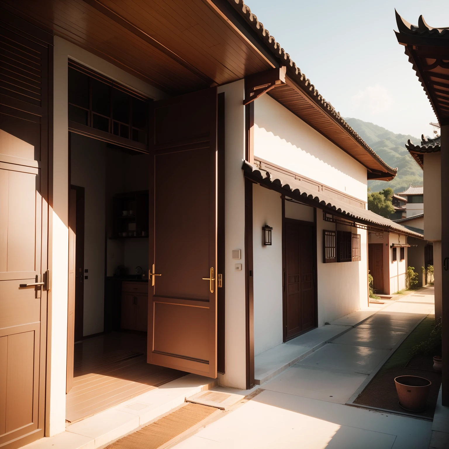 Casa moderna em China