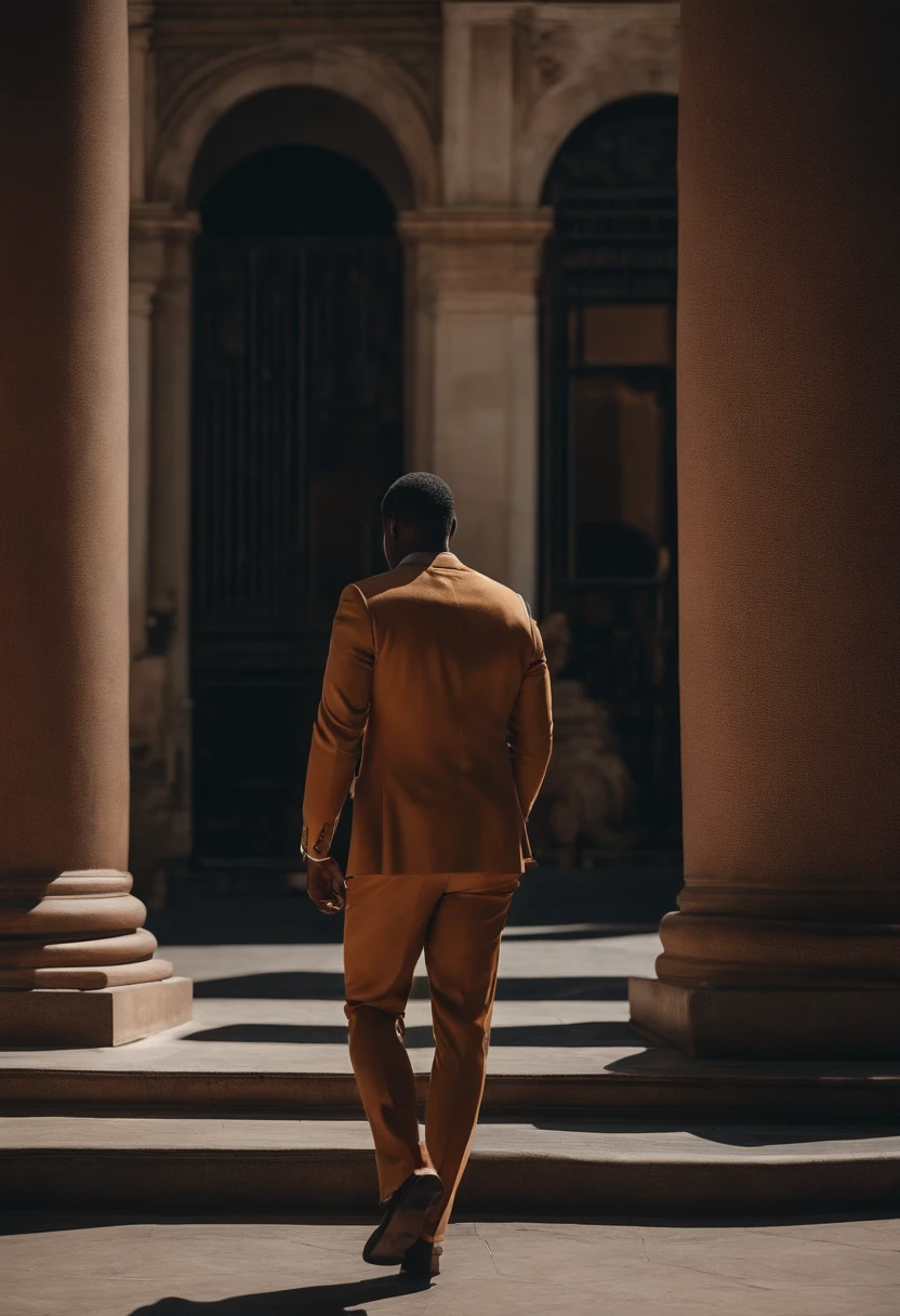 Https://Imgur.com/QJcKXED Um homem negro, Very similar to the image next to charts on the stock market. The image should be very similar to the person in the photo, The man will be full body and in a frontal position, como se estivesse dando uma aula ou explicando algo para as pessoas
