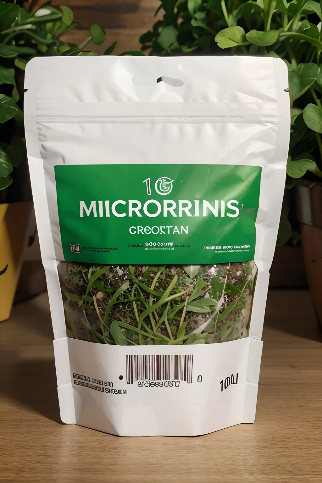 8k packaging for microgreens 100gr